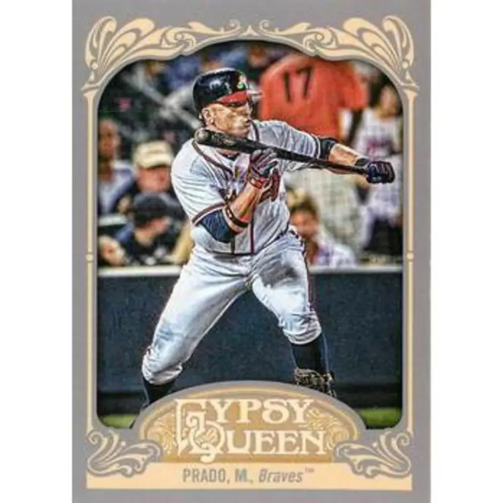 2012 Topps Gypsy Queen Martin Prado # 136 Atlanta Braves